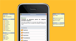 Desktop Screenshot of generotron.tooliphone.net